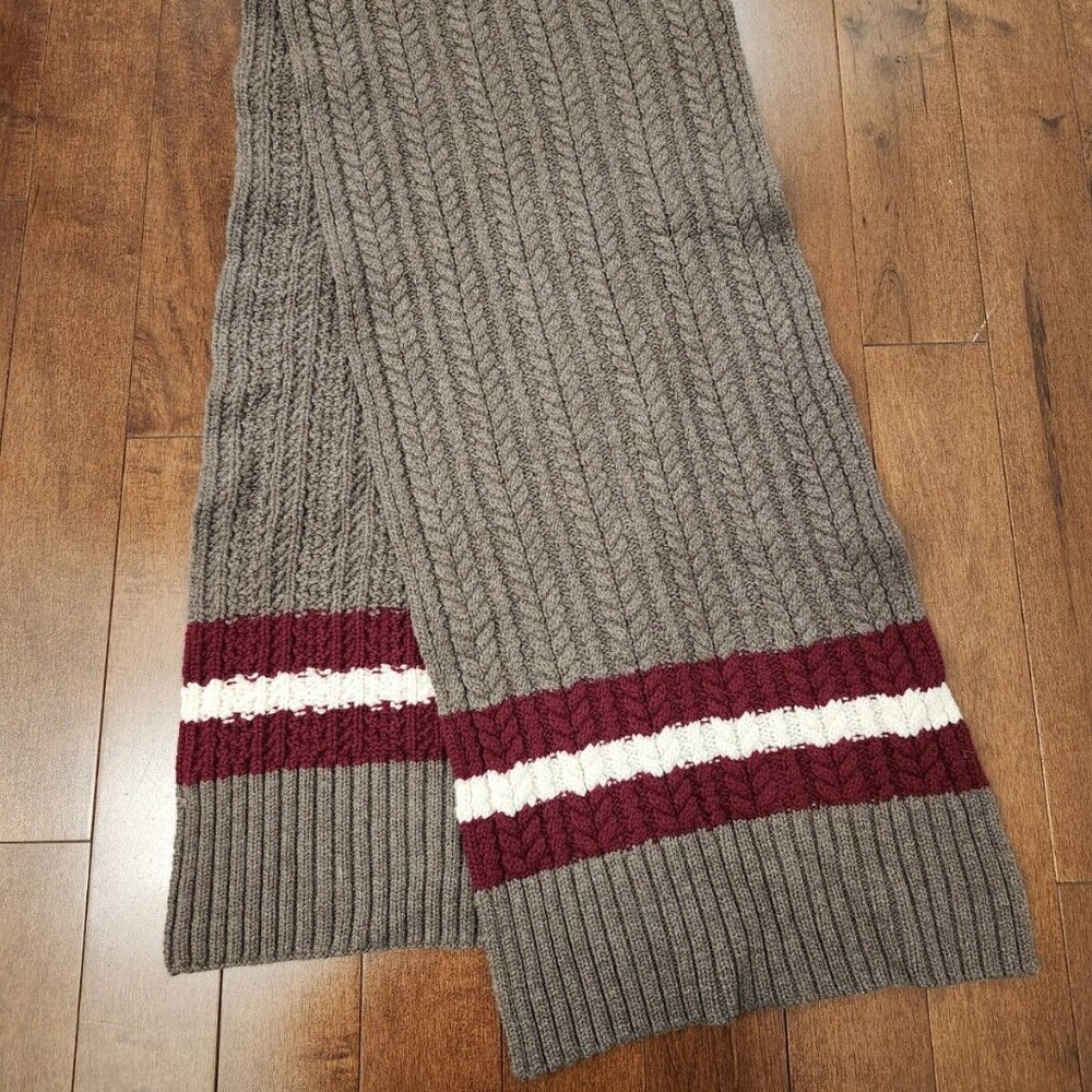 Brooks Brothers men's wool scarf